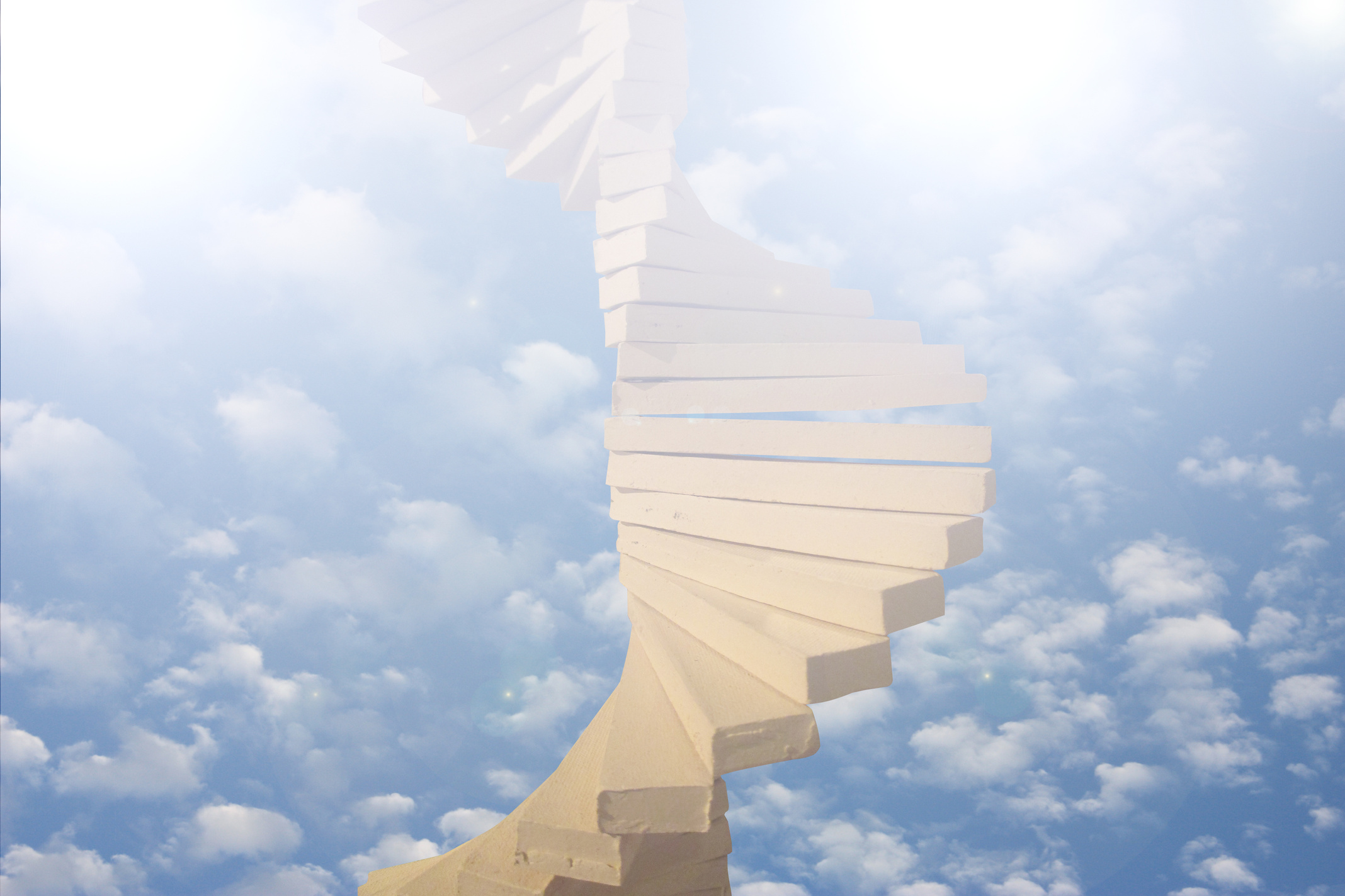 Stairs leading to paradise Spirituality Christianity