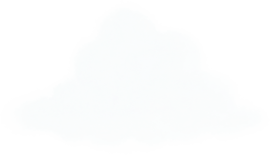 Watercolor White Cloud